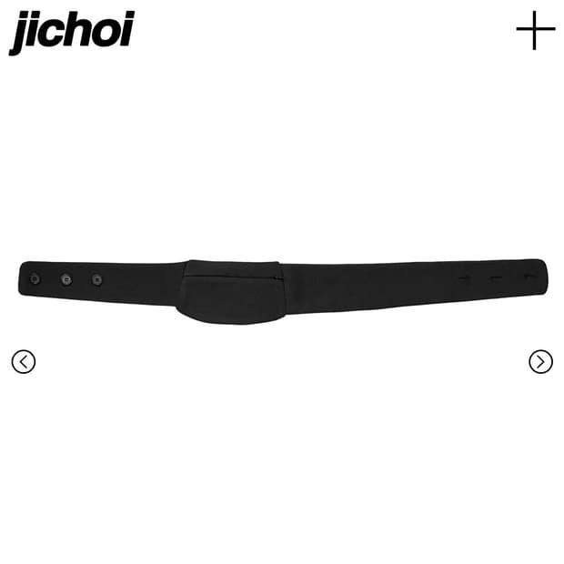 지초이 컴포트 25-003 WAIST POCKET BAG (BLACK)