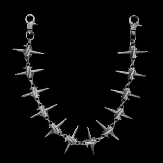 에모스탠스클럽 크라운 오브 쓰론 12링크 키체인 체인