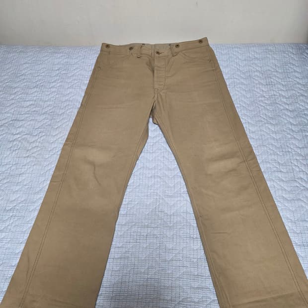 RRL 서스펜더 팬츠 33/30