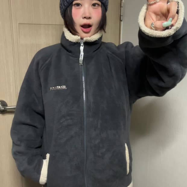 피코 후리스 자켓