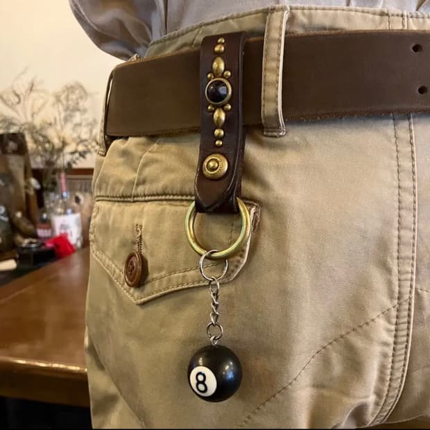 리얼맥코이 키링 Real Mccoy's Seuteodeu Keychain