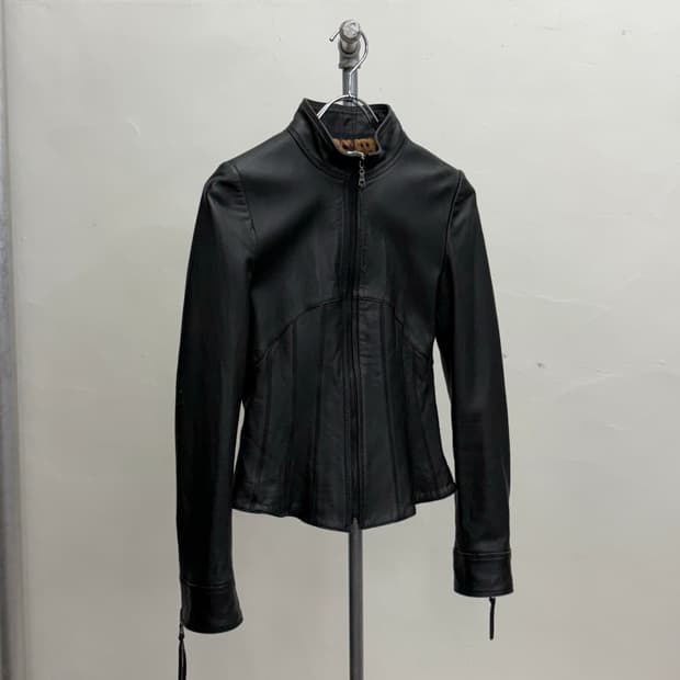 빈티지 가죽 자켓