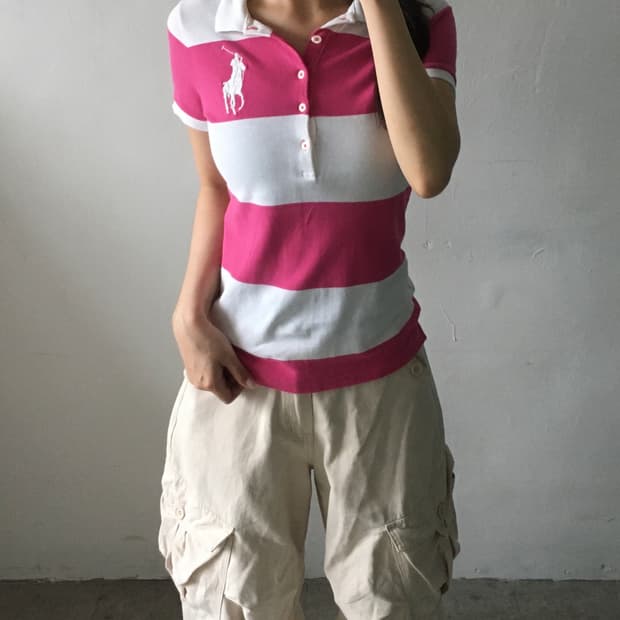 폴로 랄프로렌 빅포니 스트라이프 피케티
