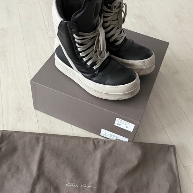 [42]릭오웬스 메가 지오바스켓