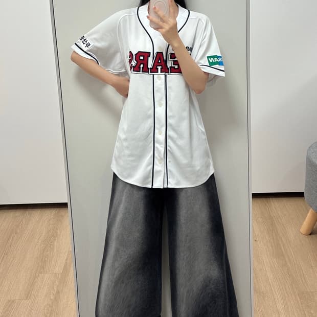 두산베어스 김현수 마킹 야구 홈 유니폼