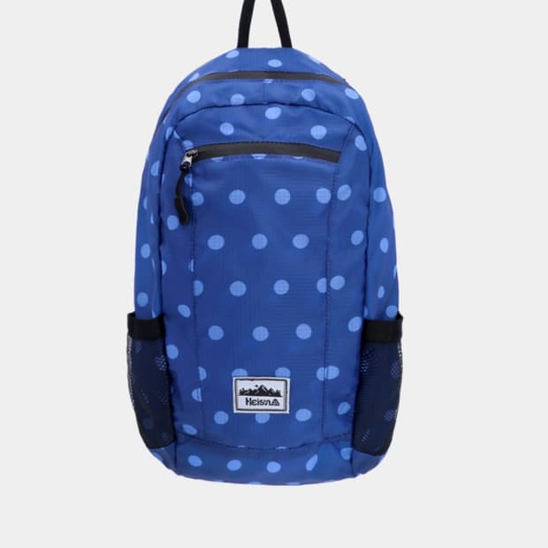 하이산 도트 네이비 백팩