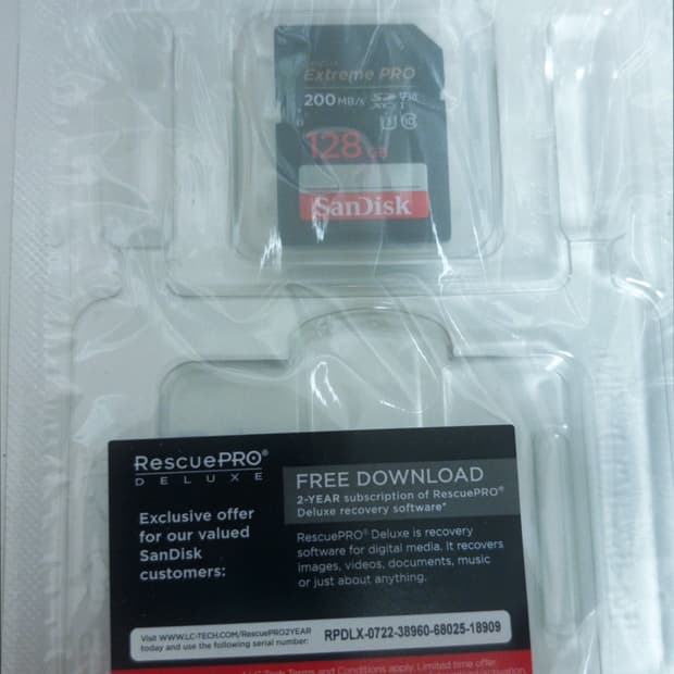 샌디스크코리아 정품 SD메모리카드 SDXC 128gb