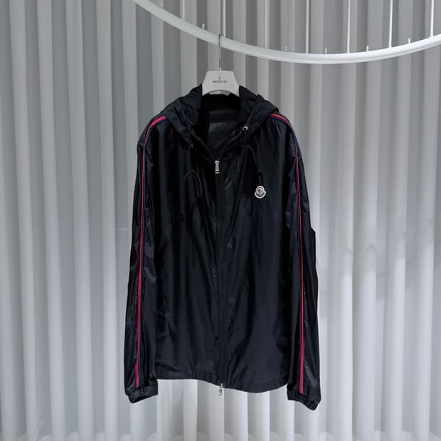 (A+/6) / 몽클레어 하타브 레인 바람막이 자켓 블랙