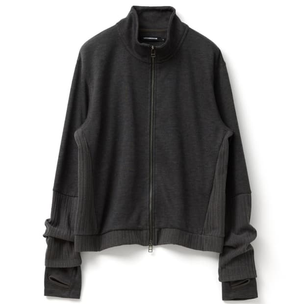 해칭룸 더블슬리브 트랙 가디건