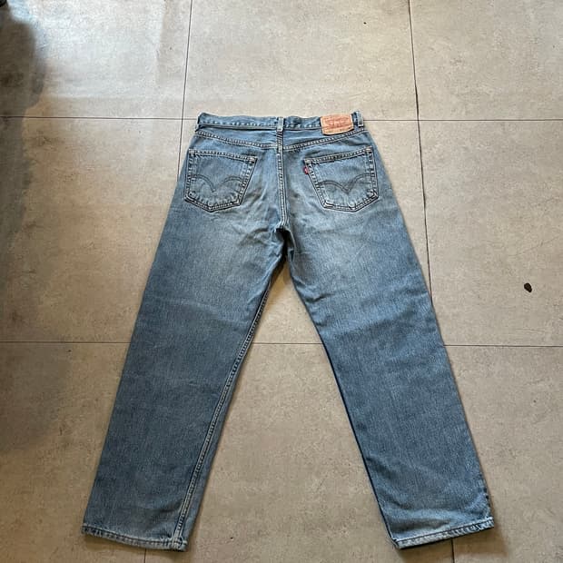 리바이스550 데님팬츠