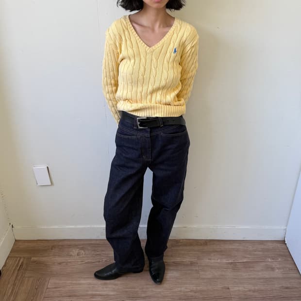 폴로랄프로렌 케이블 스웨터