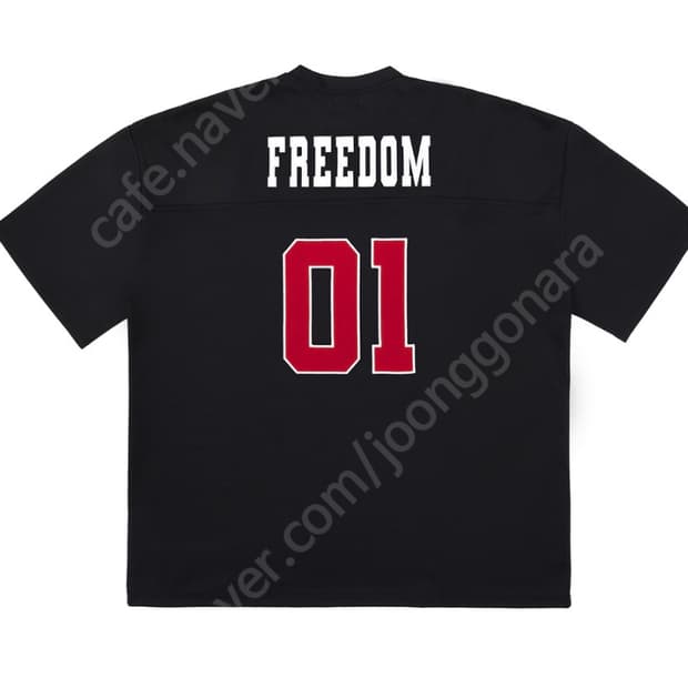 [프리덤] 논메쉬 럭비 져지 (블랙/레드)