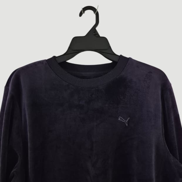 [105]푸마 빈티지 벨벳 맨투맨 Men