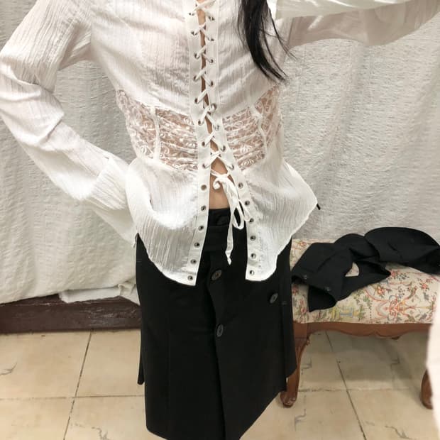 Vintage lace dream shirts