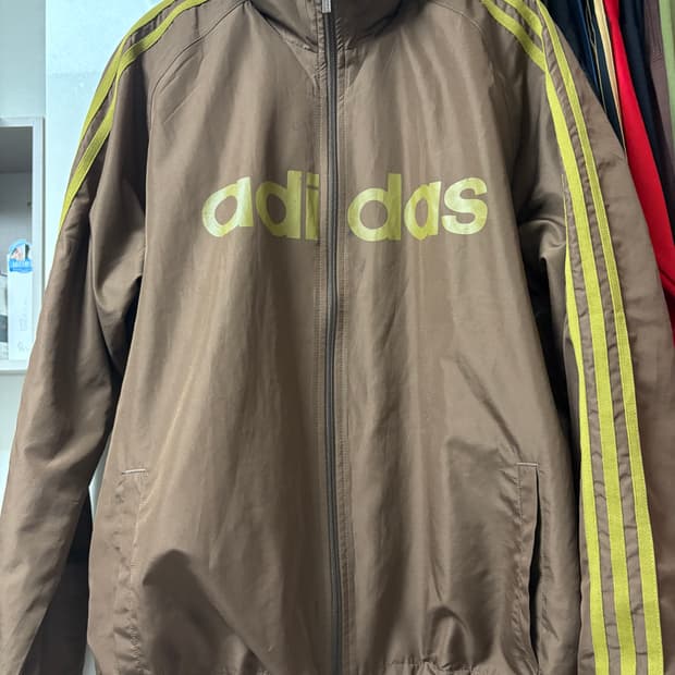 아디다스 올드 브라운 트랙탑 져지 