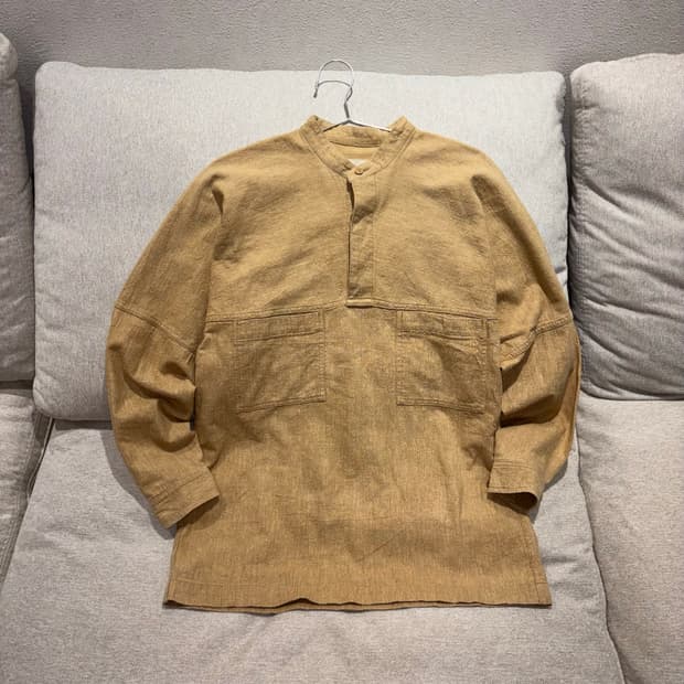 Plantation Issey Miyake 이세이미야케 헨리넥 풀오버셔츠
