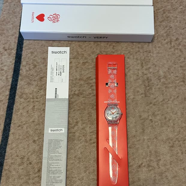 스와치 x 베르디 비스티 바이 베르디 멀티컬러