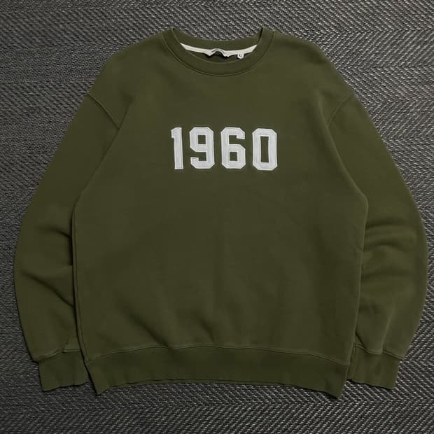 유니폼 브릿지 1960빅로고 박시핏 스웻 셔츠o 5404