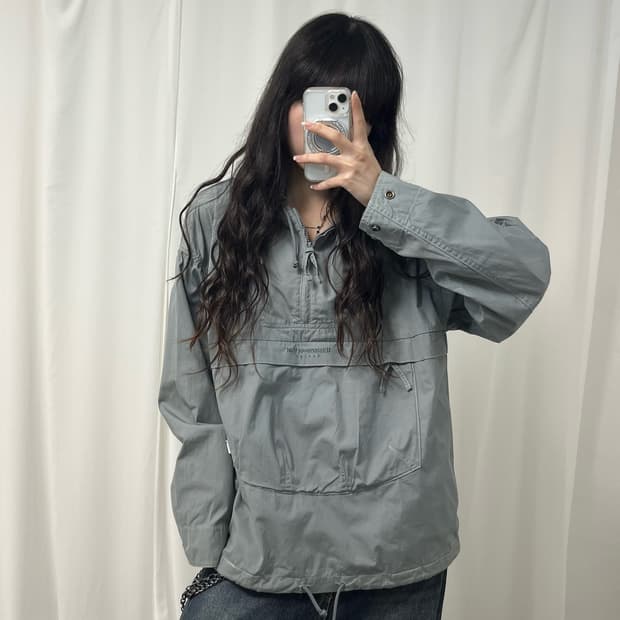 Thisisneverthat gray anorak