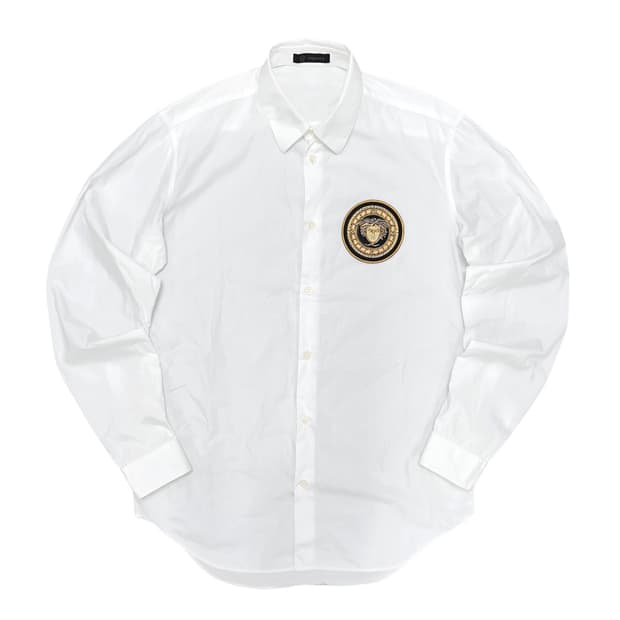 베르사체 화이트 메두사 셔츠(39)