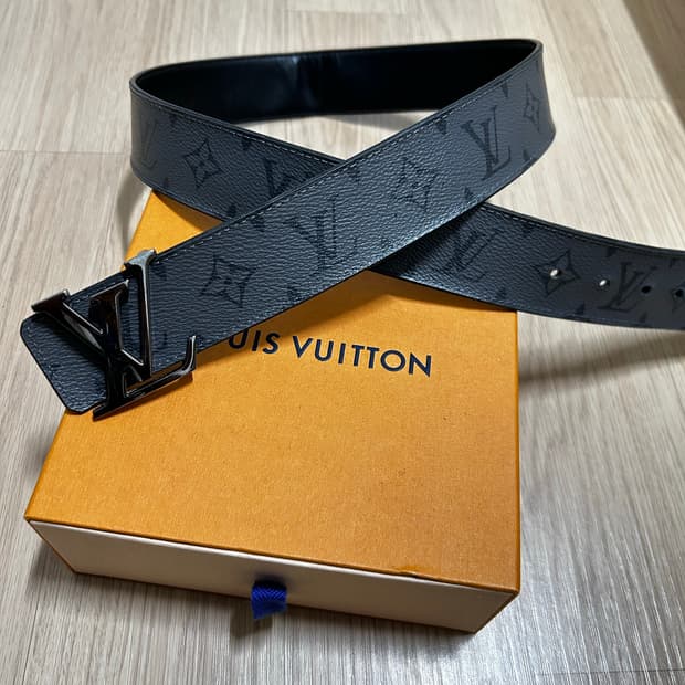 (정품)루이비통 투톤 리버서블 벨트 Louis Vuitton belt