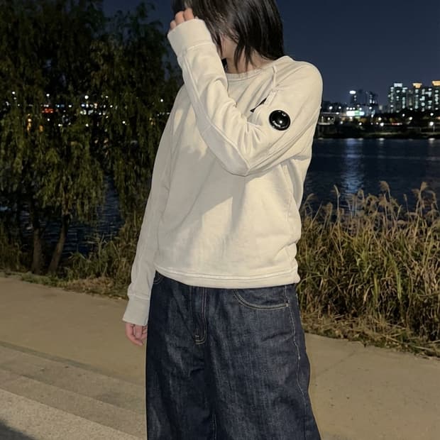 씨피 컴퍼니 가먼트 다잉 크루넥 맨투맨