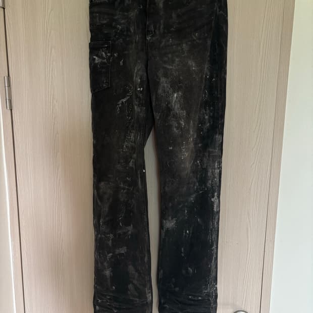 Wax coating denim