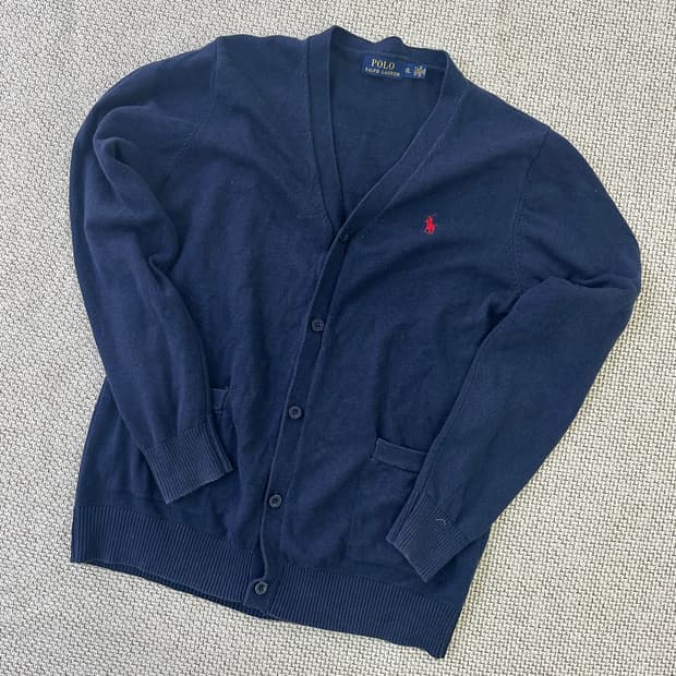 XL 폴로랄프로렌 브이넥 니트 가디건0403D