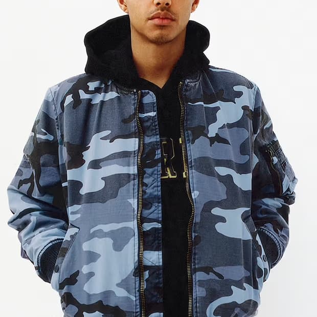 슈프림 2015 양면 마원 봄버 자켓 Supreme MA-1