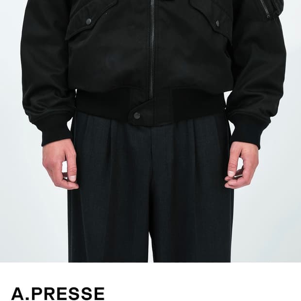 아프레쎄 빈티지 l-2b 플라이트 자켓 블랙 2