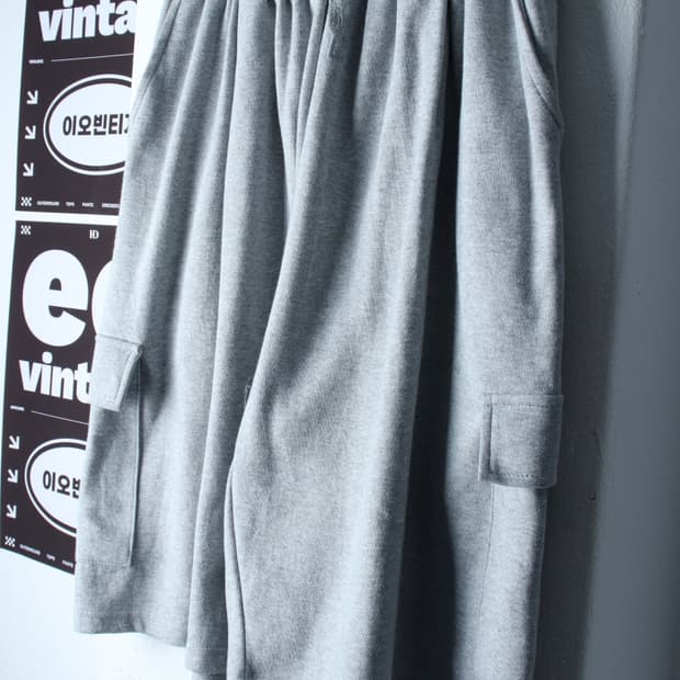 (L-XL) 어나더아카이브 반바지 팬츠 카고 버뮤다 밴딩-P9976