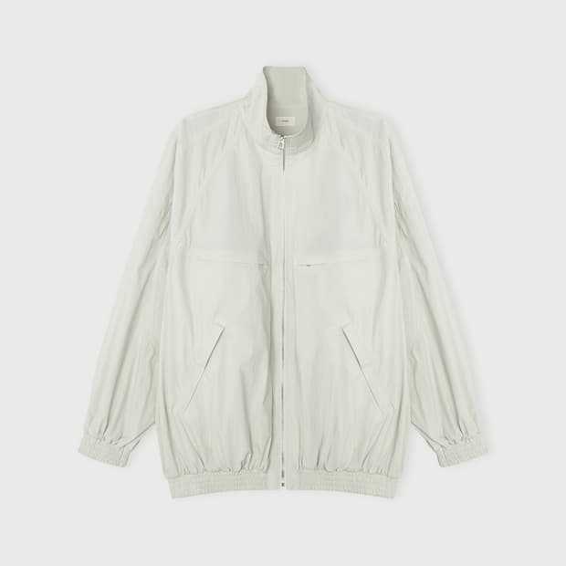 에토스 오버핏 윈드브레이커 아이보리