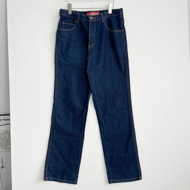 B1 디키즈 오리지날 인디고 데님 레귤러 팬츠 32-33사이즈