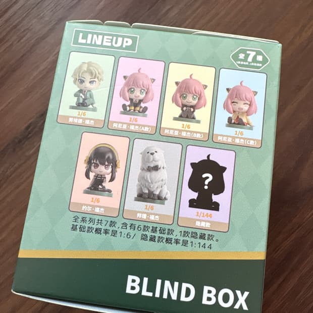 스파이패밀리 랜덤 피규어