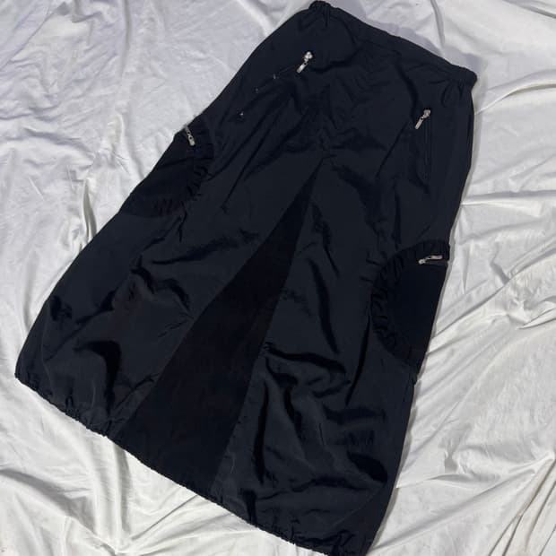 A.G 테크니컬 롱 스커트 y2k 아방가르드 마리떼프랑소와저버 lgb