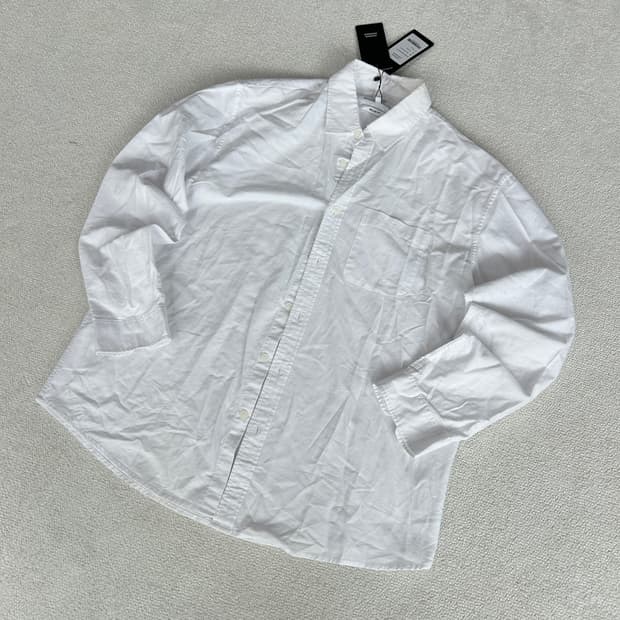 무신사 스탠다드 흰색 셔츠 L