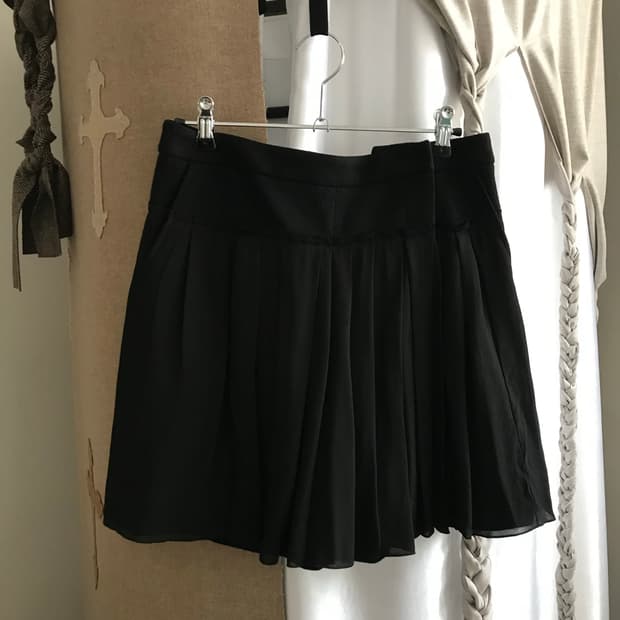 vintage wool skirt