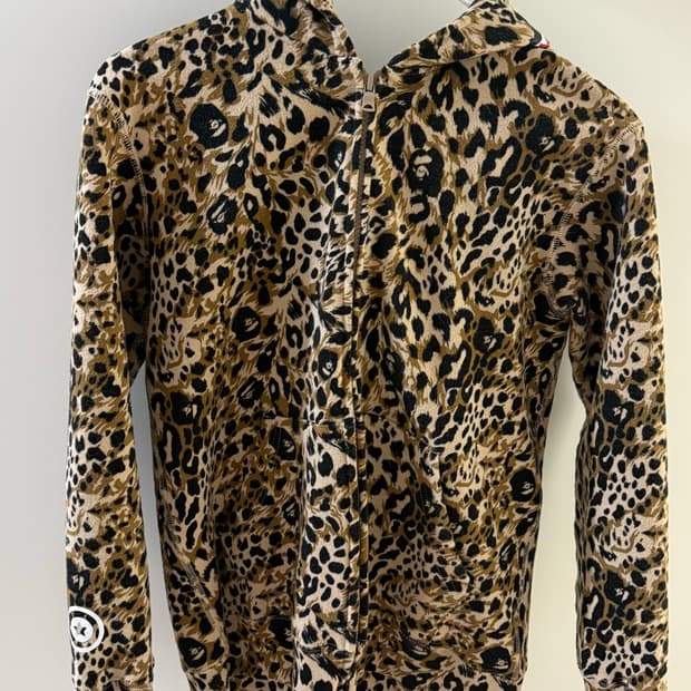 베이프 호피 후드집업