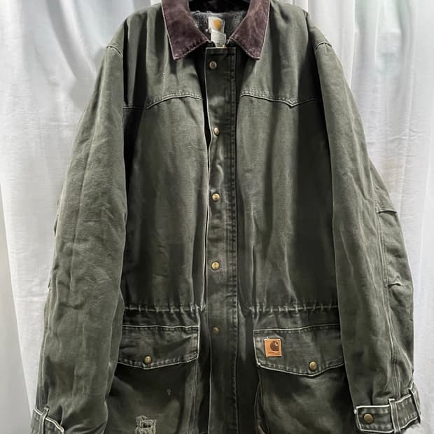 칼하트/ C52 초어코트 모스그린/ 3XL