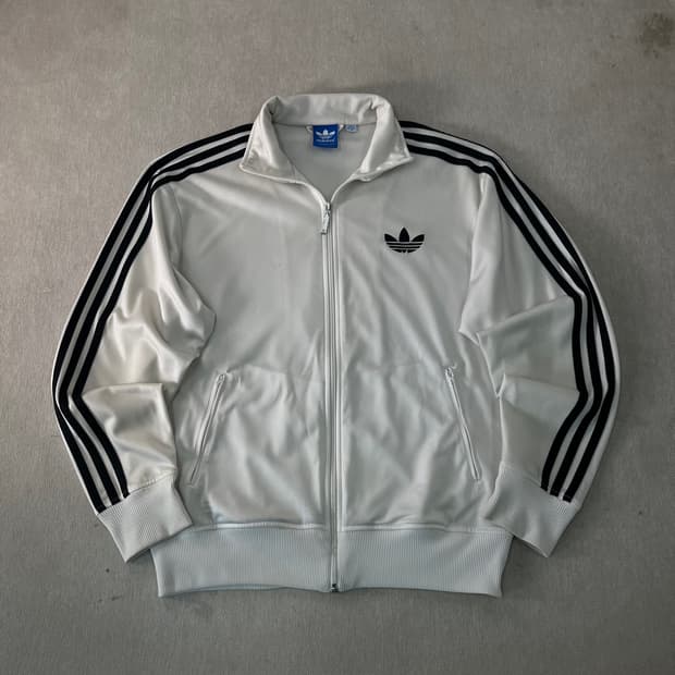 100 아디다스 파이어버드 대장급 흰검 구형 트랙탑 져지