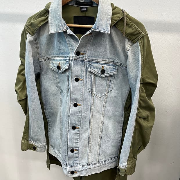 알렉산더왕 데님믹스 야상자켓 