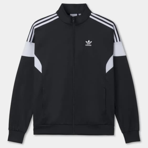 아디다스 커트라인 트랙탑 - 블랙 / HS2064