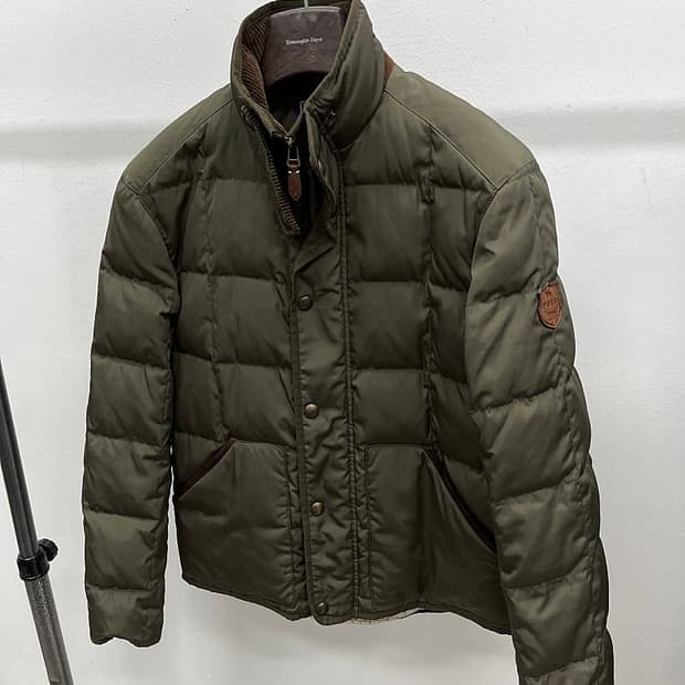 95) 폴로 카키 다운자켓 
