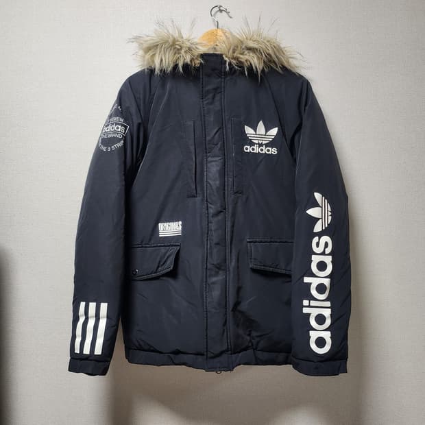 [90] 아디다스 빅로고 덕다운 패딩