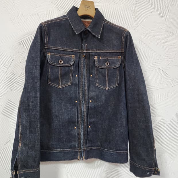 일본 브랜드 COOTIE PRODUCTIONS의 생쥐 데님 자켓