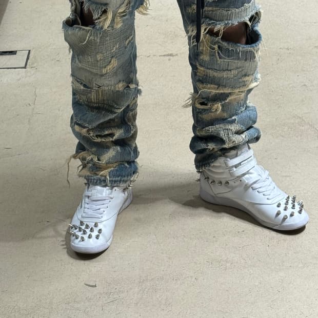 준야와타나베 꼼데 x 리복 클래식 하이