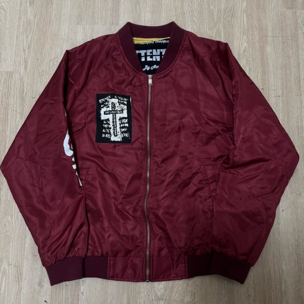 어텐션 프린팅 스트릿 항공점퍼 XL/105 