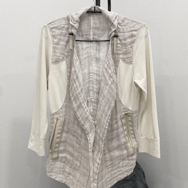 Asymmetric Hooded Jacket