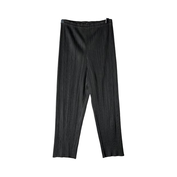 [PLEATS PLEASE] 이세이미야케 플리츠플리즈 블랙 플리츠 팬츠