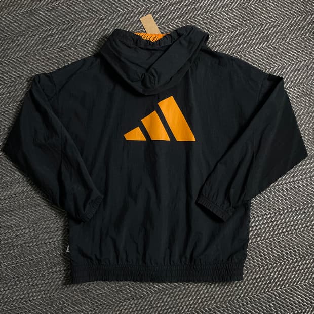 00s 아디다스 올드스쿨 빅로고 러닝 경량 바람막이o 5001